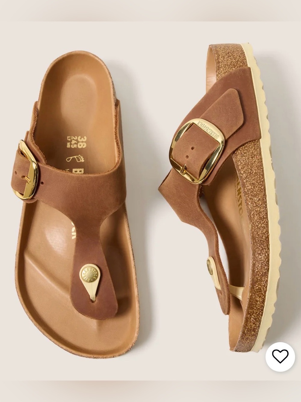 Gizeh Big Buckle Birkenstocks